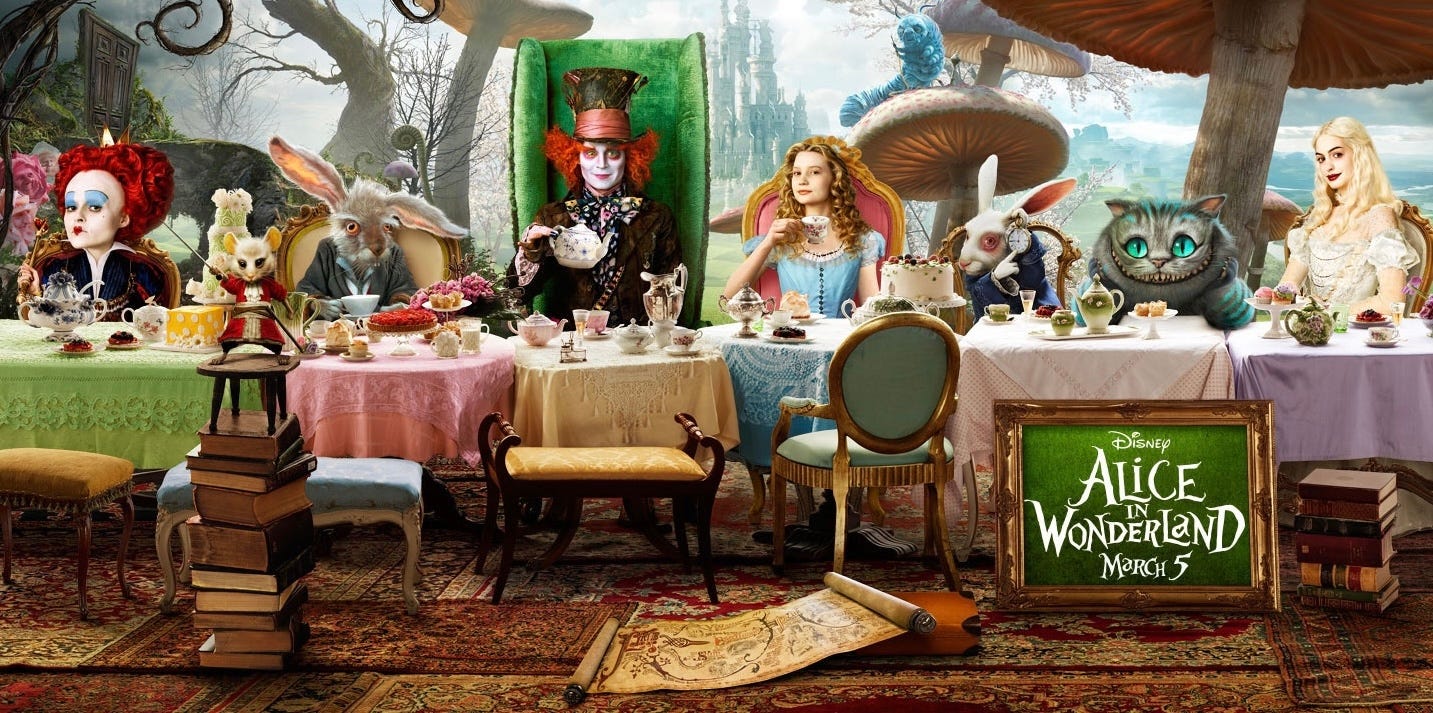 Celebridade do dia: Alice do país das maravilhas